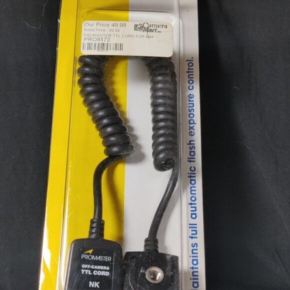 Promaster Nikon Flash Extension Cord Off-Camera TTL - Picture 5 of 5